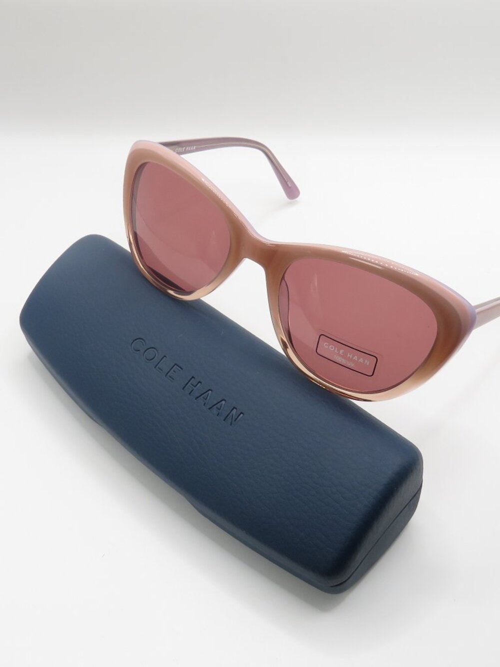 Cole Haan New CH7087 651 Blush Gradient/Pink Sunglasses